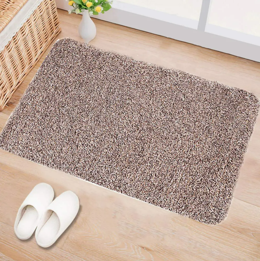 Covoras magic, Zola®, fund din cauciuc antiderapant, gri, 70x46 cm Covoras magic, Zola®, fund din cauciuc antiderapant, gri, 70x46 cm